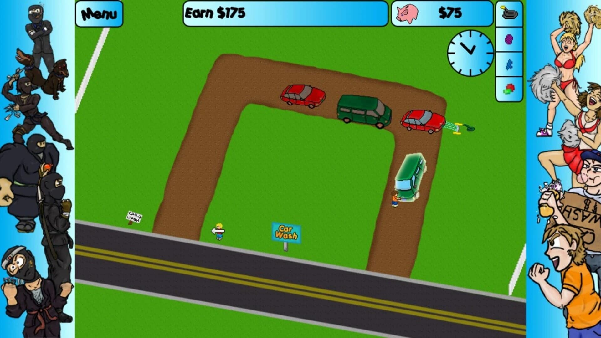 Car Washer: Summer of the Ninja screenshot 5