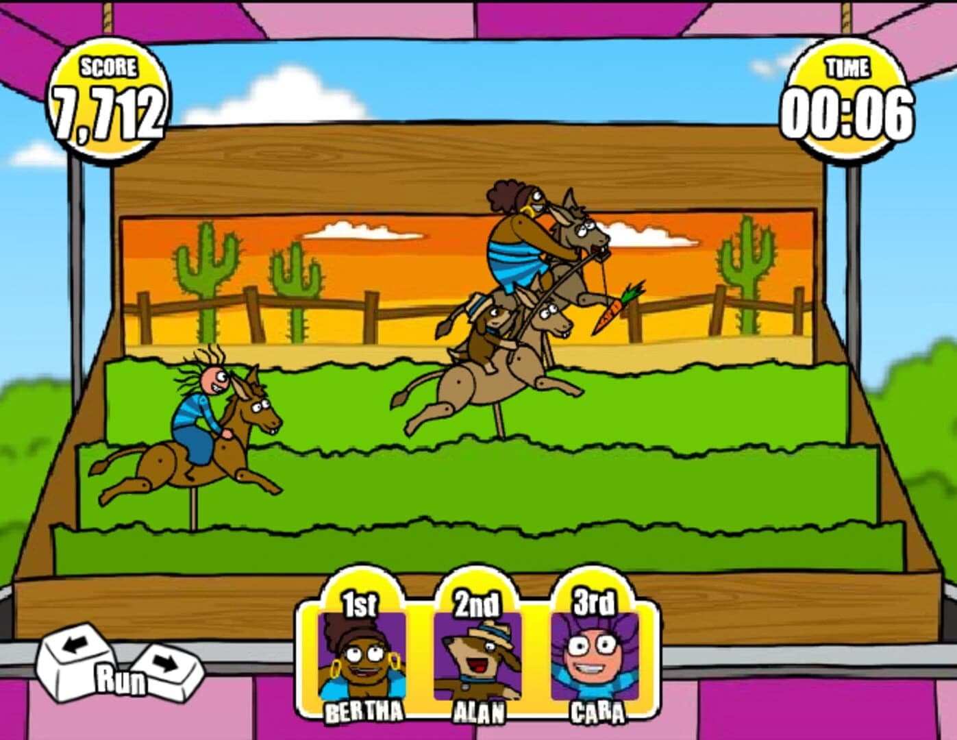 Cara's Donkey Derby screenshot 1