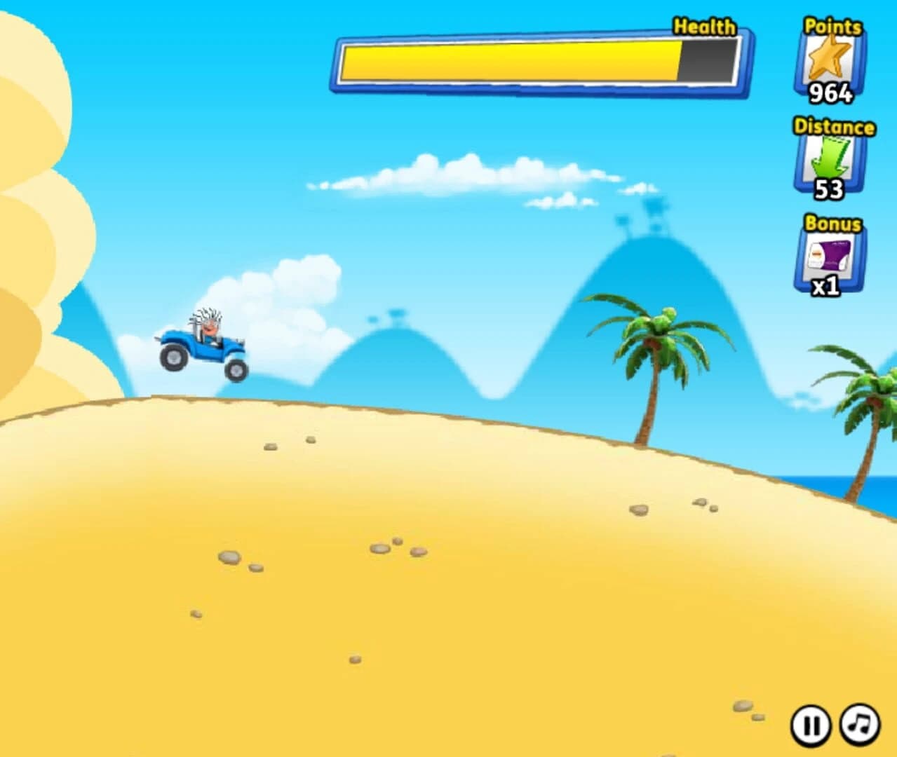 Cara's Dune Buggy Dash screenshot 1