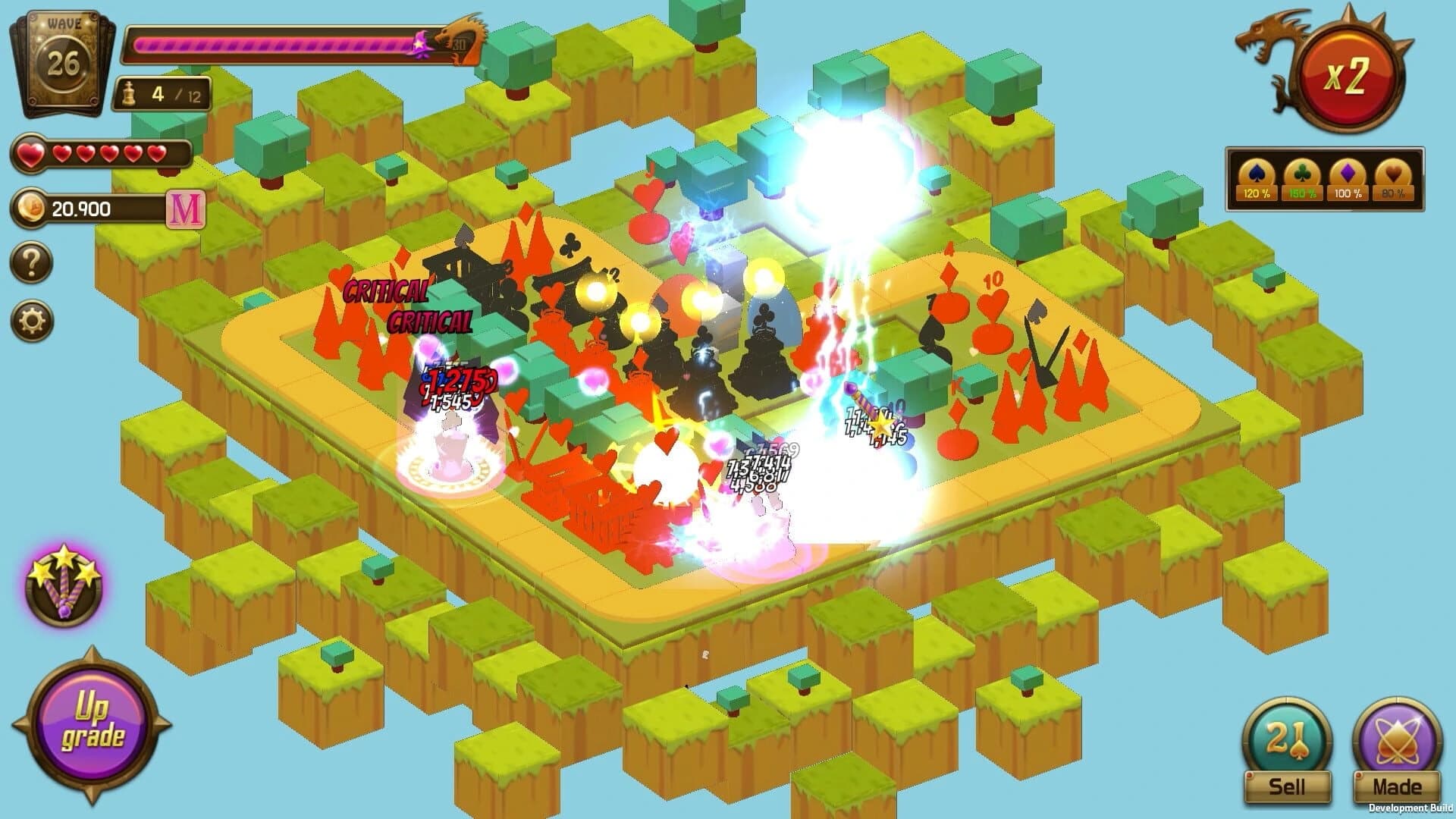 Card Tower Defence screenshot 1