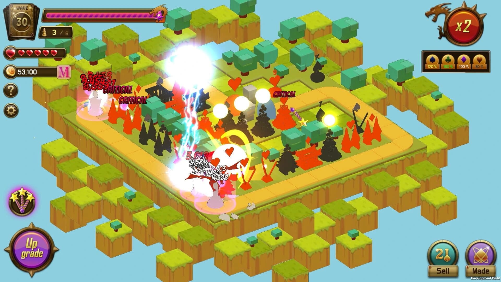 Card Tower Defence screenshot 2