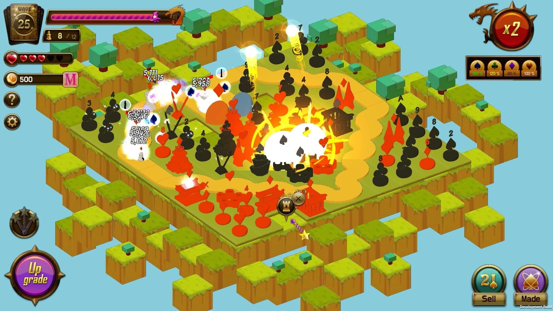 Card Tower Defence screenshot 3