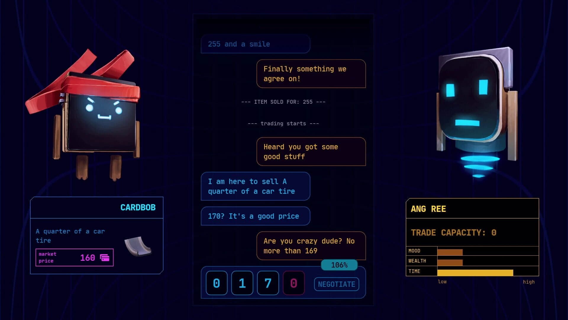 Cardbob screenshot 2