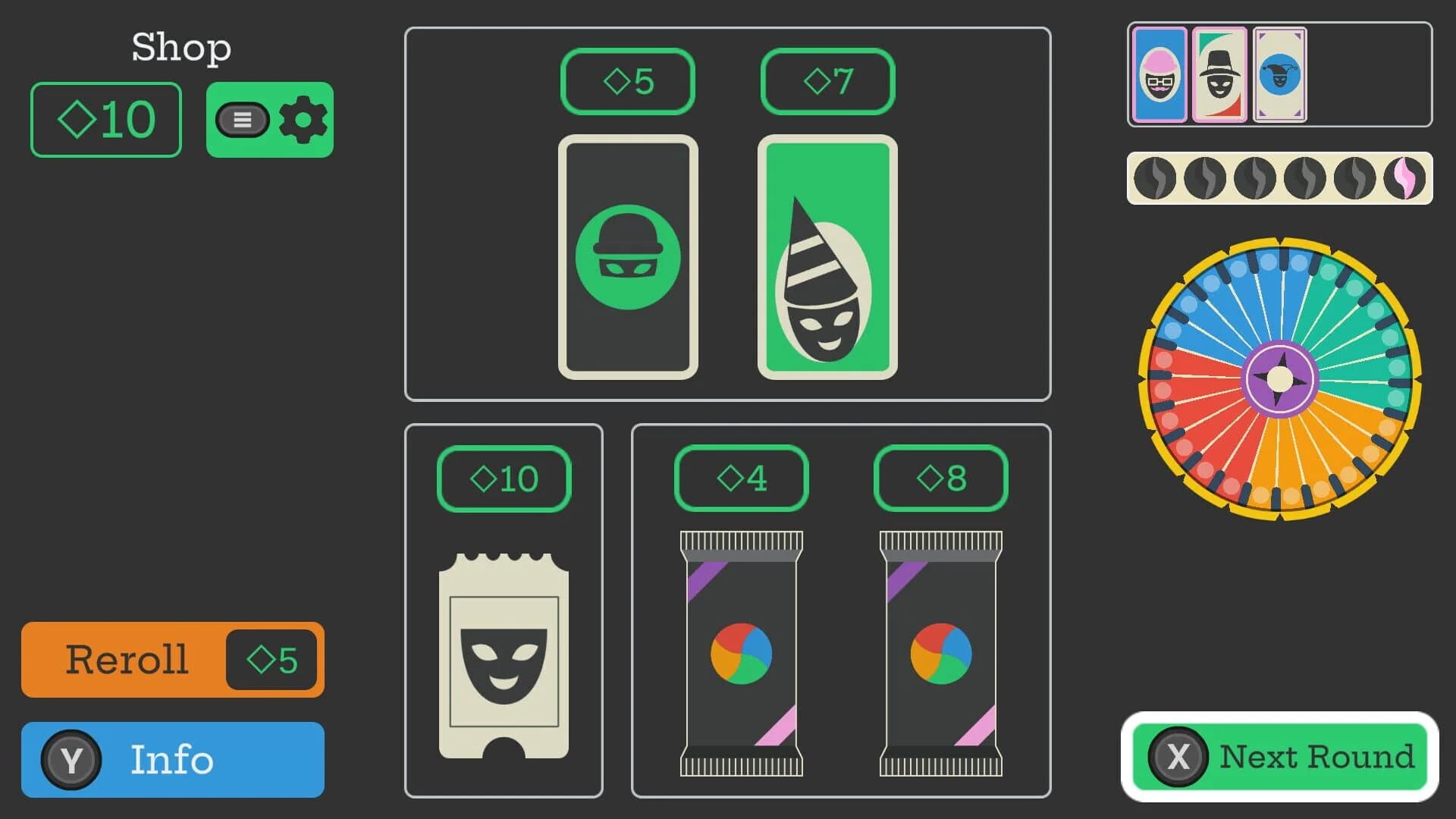 Cardwheel screenshot 4