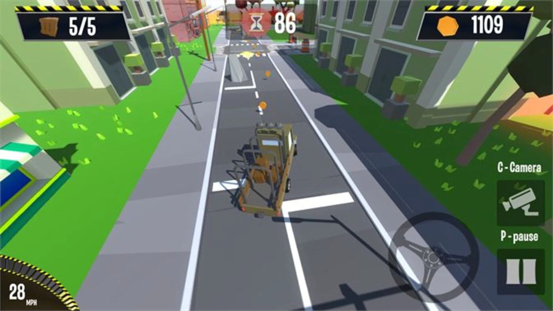 Cargo Transportation: Low Poly screenshot 1