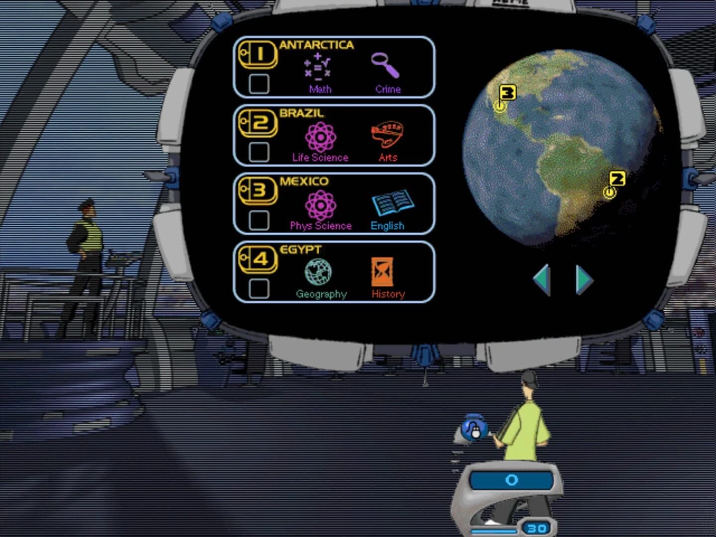 Carmen Sandiego's Think Quick Challenge screenshot 2