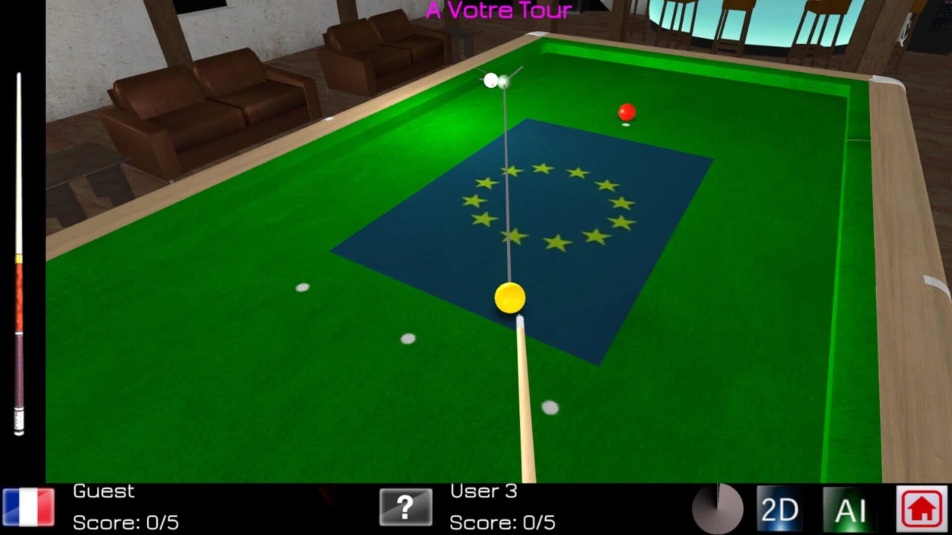 Carom Billiards screenshot 5