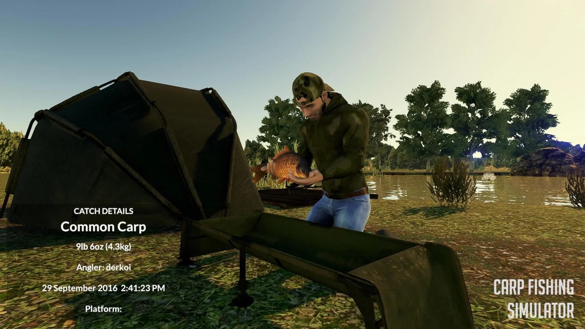 Carp Fishing Simulator screenshot 2
