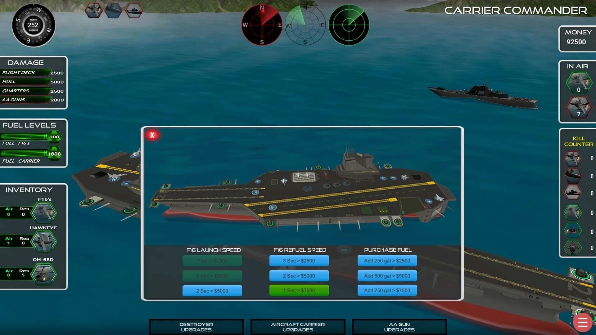 Carrier Commander screenshot 5