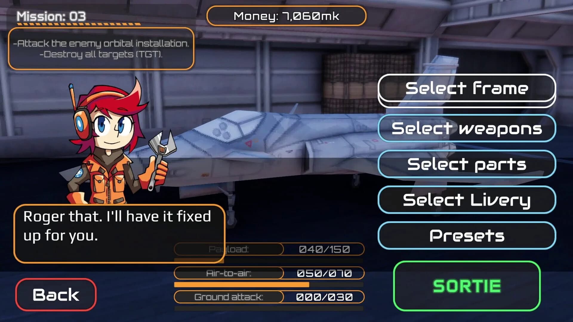 Carrier Wing Ypsilon screenshot 1