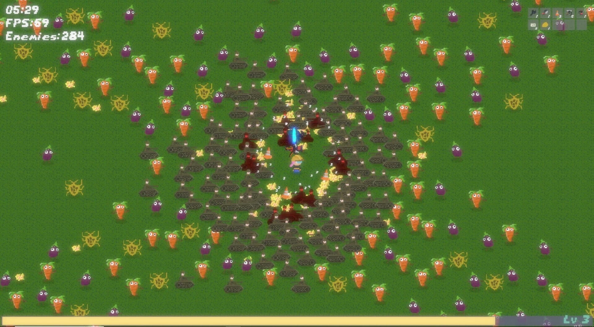 Carrot Survivors screenshot 1