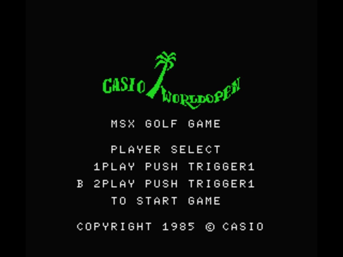 Casio World Open screenshot 1