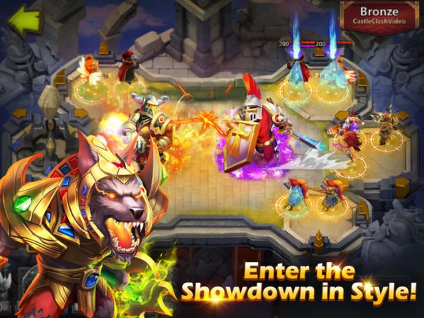 Castle Clash: Brave Squads screenshot 3