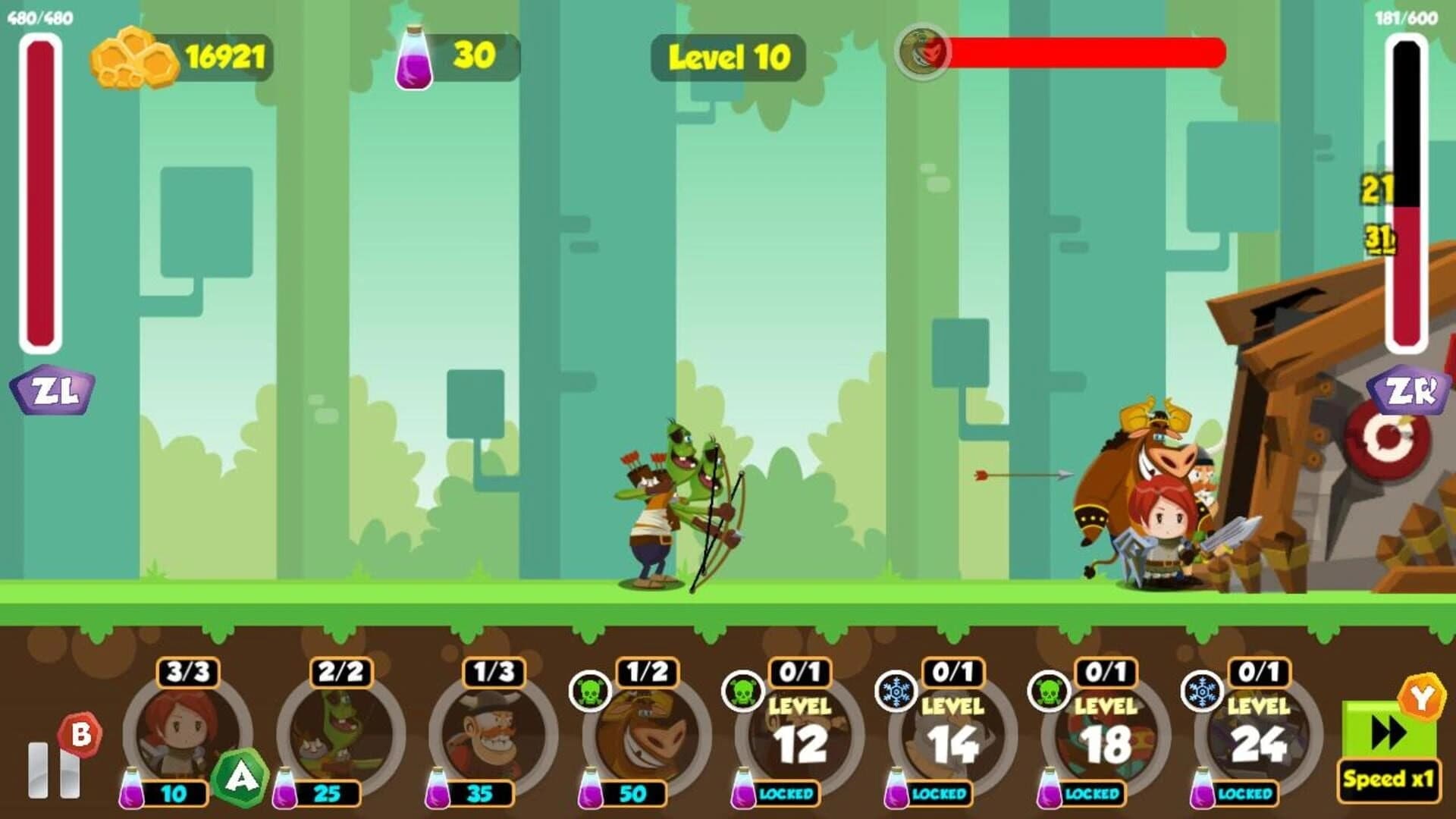 Castle Heroes screenshot 2