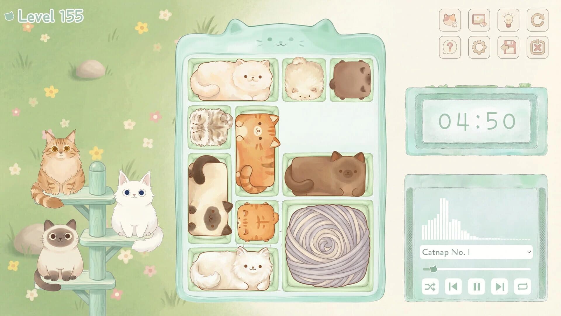 Cat Block: Sliding Puzzle screenshot 3