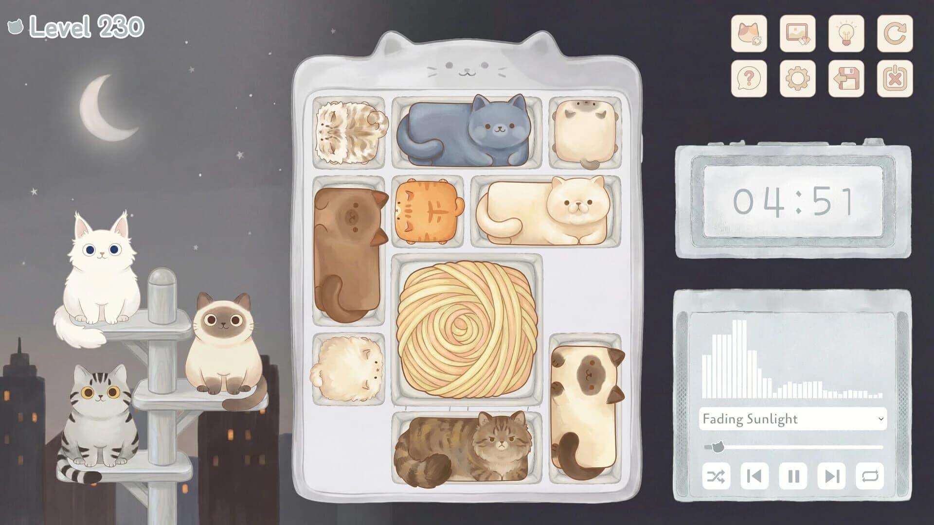 Cat Block: Sliding Puzzle screenshot 4