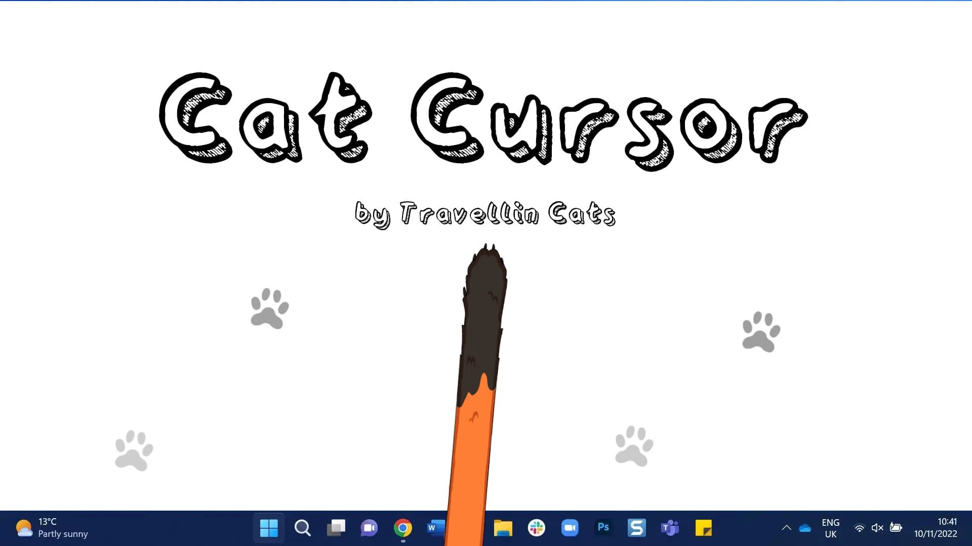 Cat Cursor by Travellin Cats screenshot 5