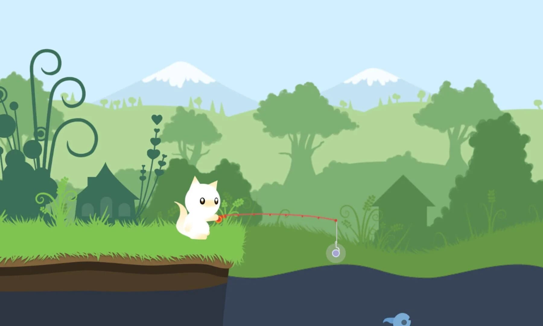 Cat Goes Fishing screenshot 1