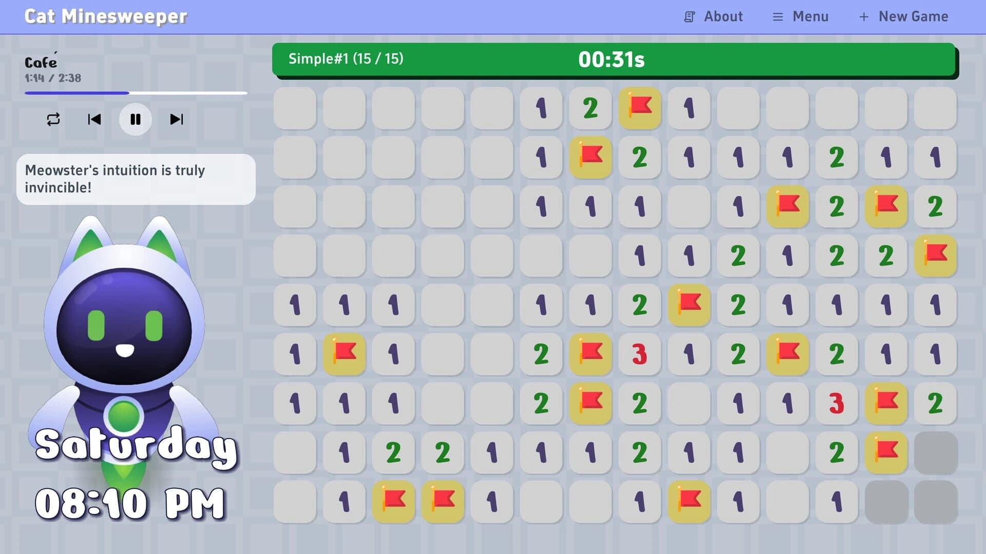Cat Minesweeper screenshot 1