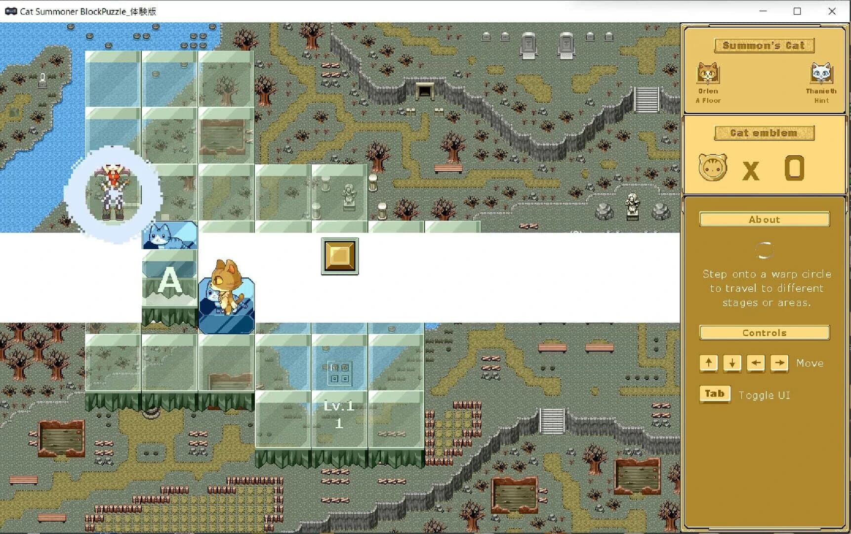 Cat Summoner: Block Puzzle screenshot 1