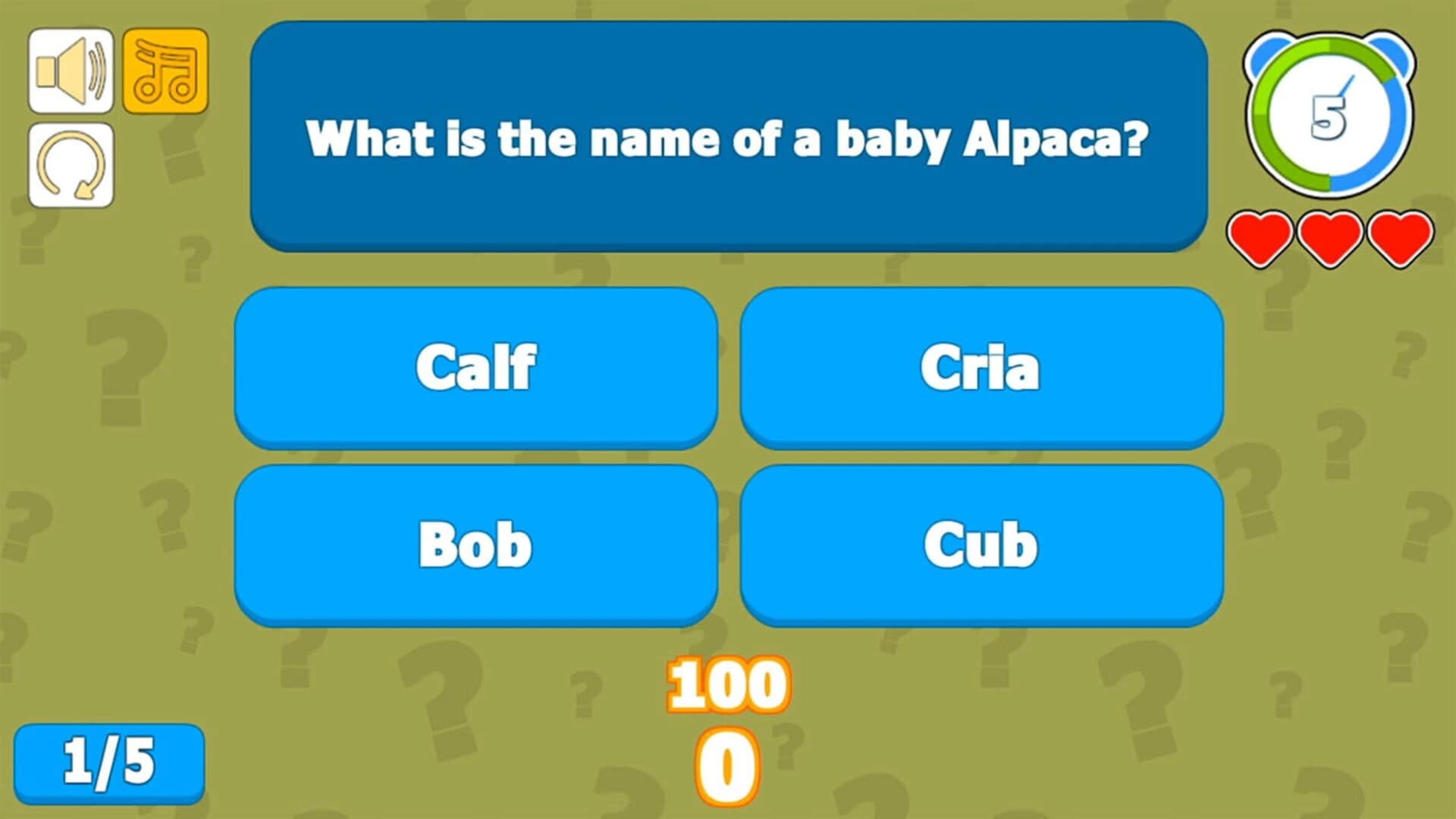 Category Challenge screenshot 1