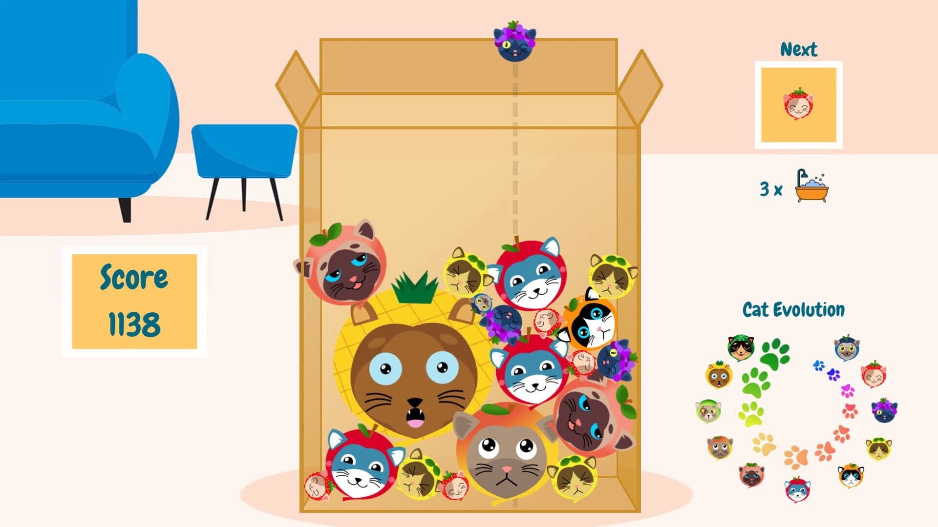 CatMelon: Suika Game screenshot 5