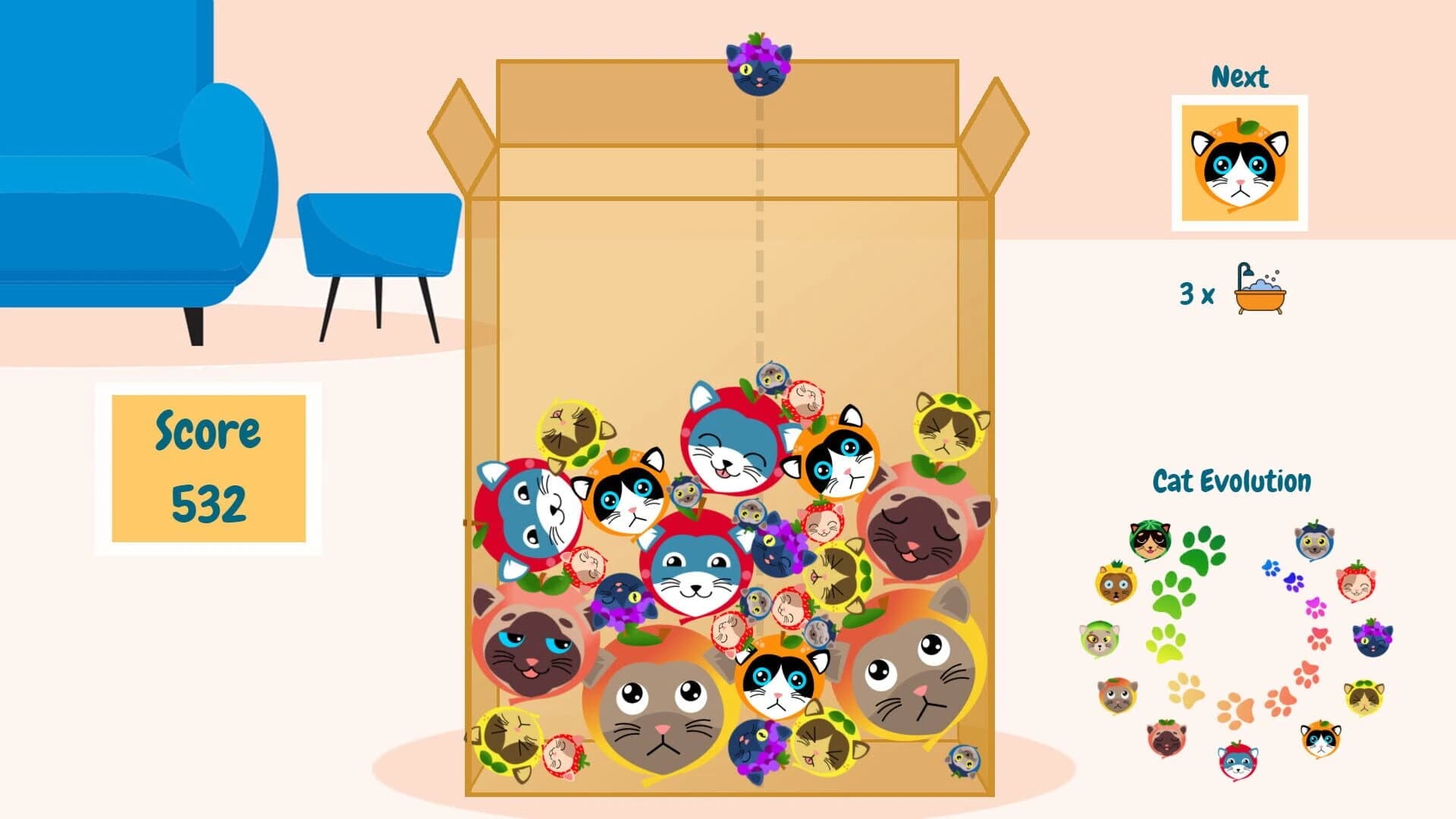 CatMelon: Suika Game screenshot 4