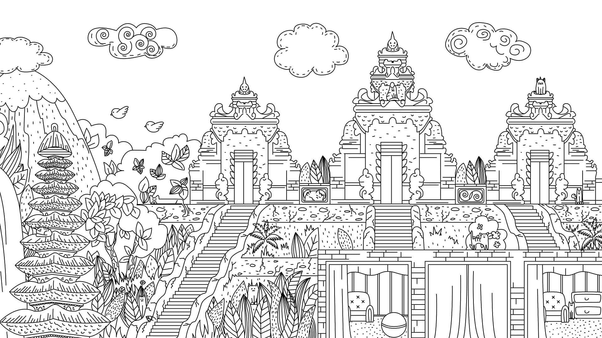 Cats Hidden in Bali screenshot 2