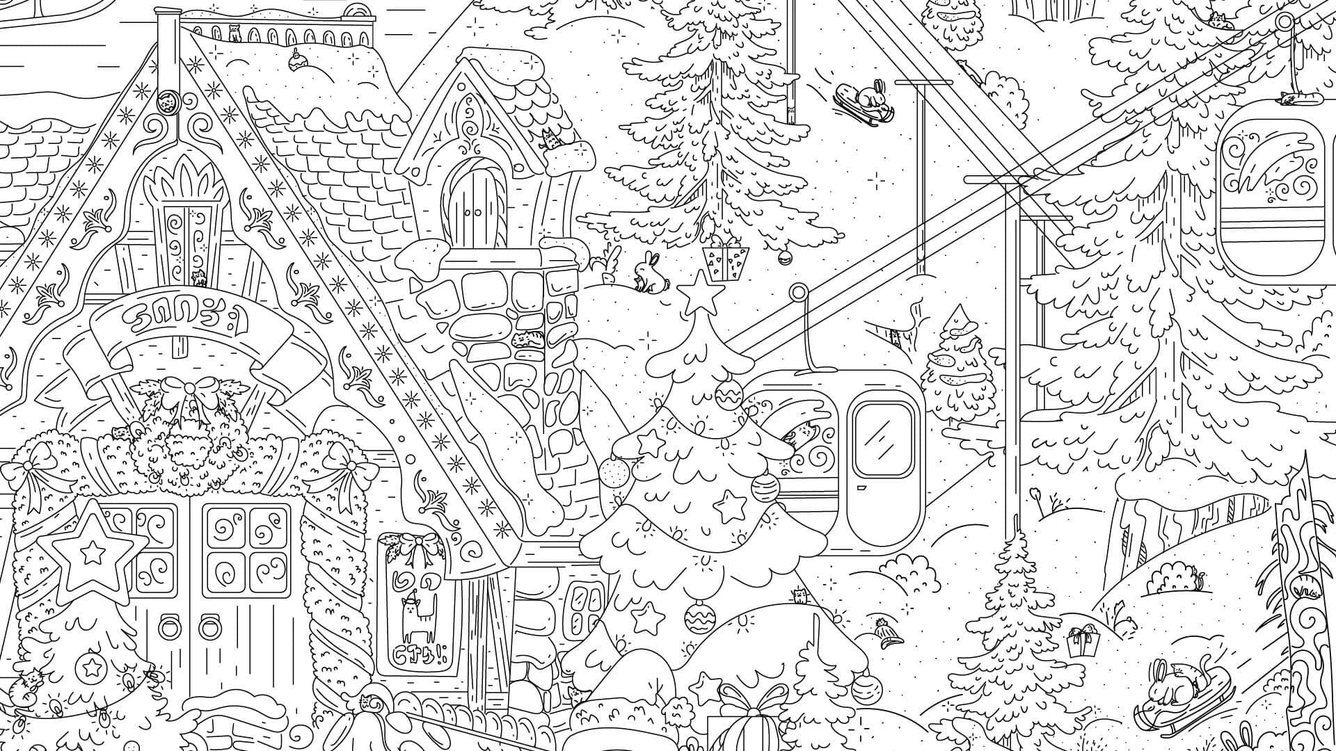 Cats Hidden in Christmas screenshot 2