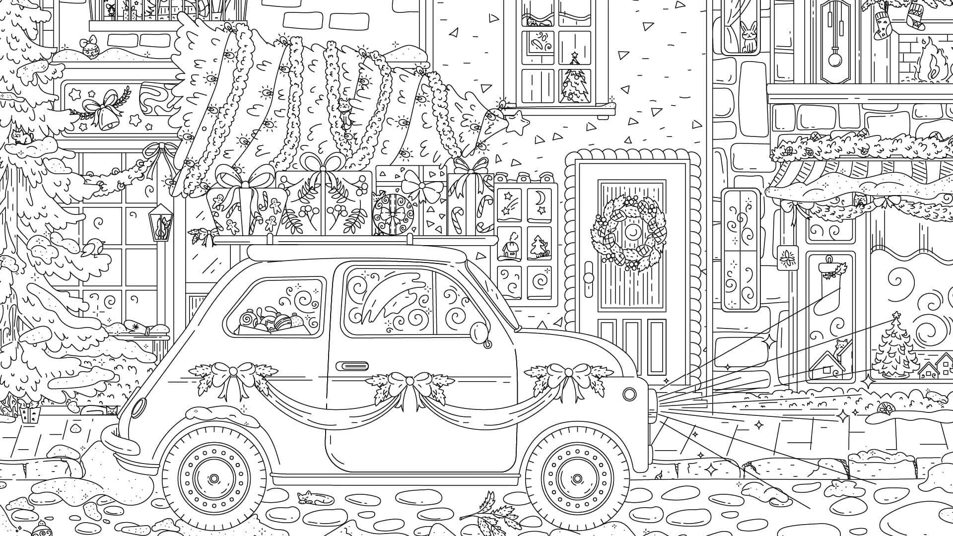 Cats Hidden in Christmas screenshot 4