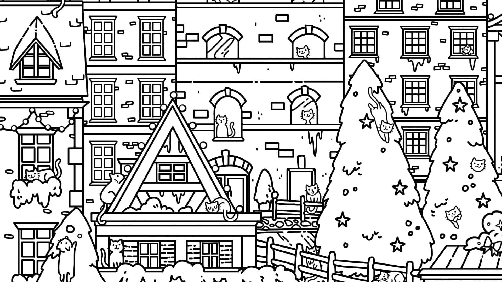 Cats Hidden in Jingle Jam screenshot 1