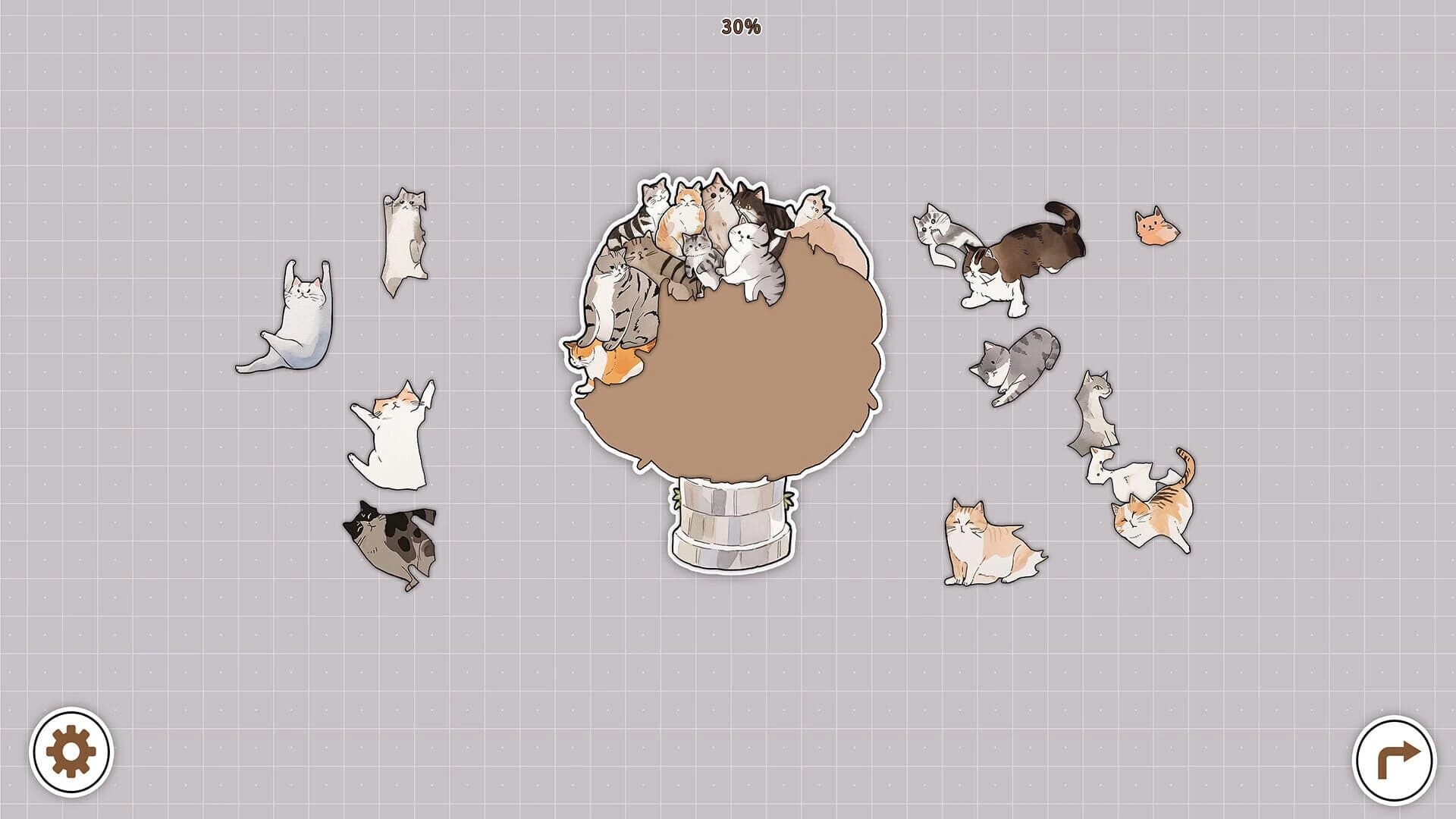 Cats Huddled Together screenshot 3