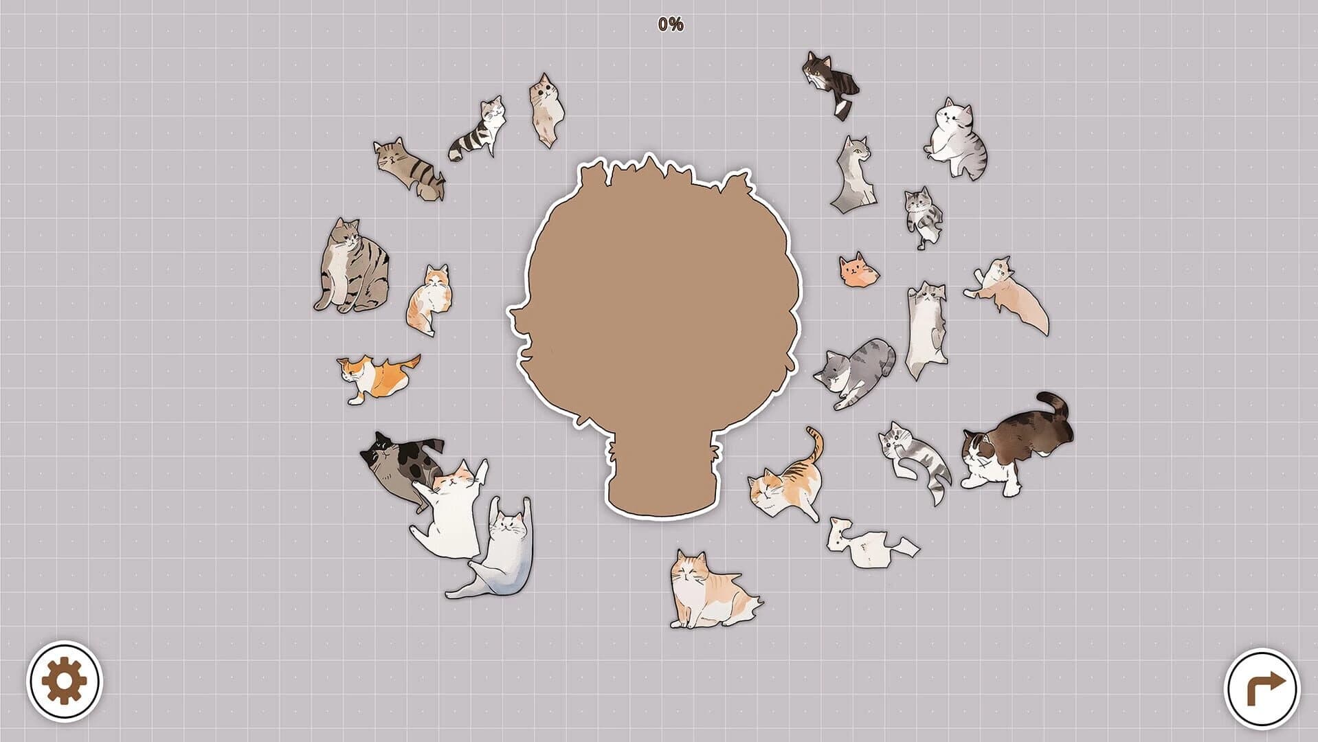 Cats Huddled Together screenshot 2