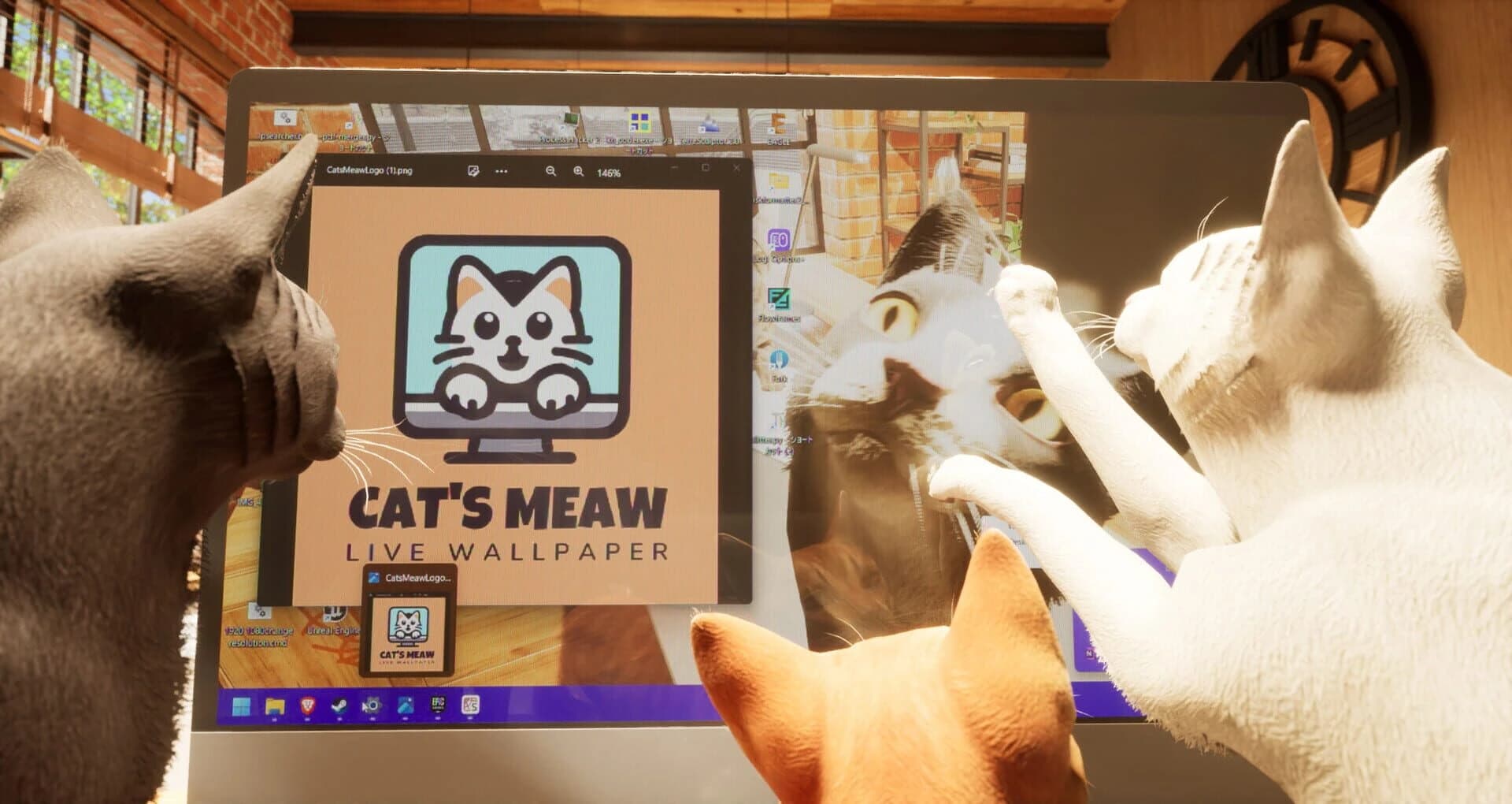 Cat's Meow Live Wallpaper screenshot 4