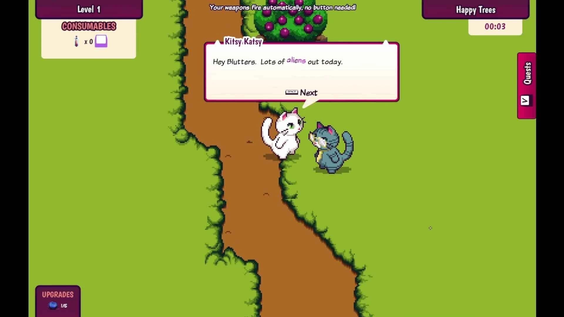 Cats vs. Aliens screenshot 2