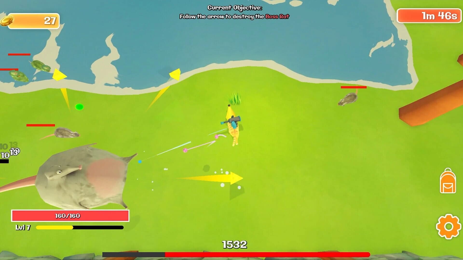Cats vs. Rats screenshot 1