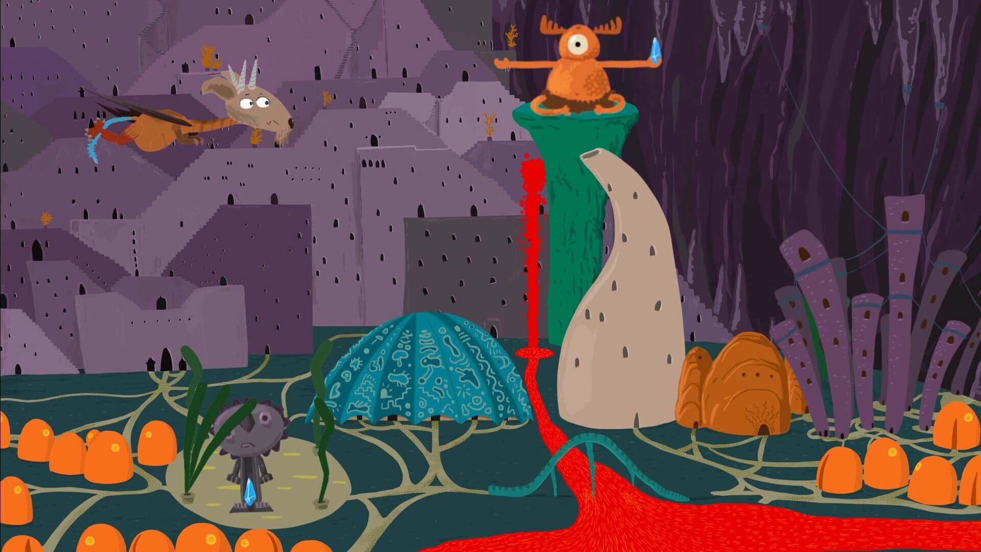Cave Hikers screenshot 1