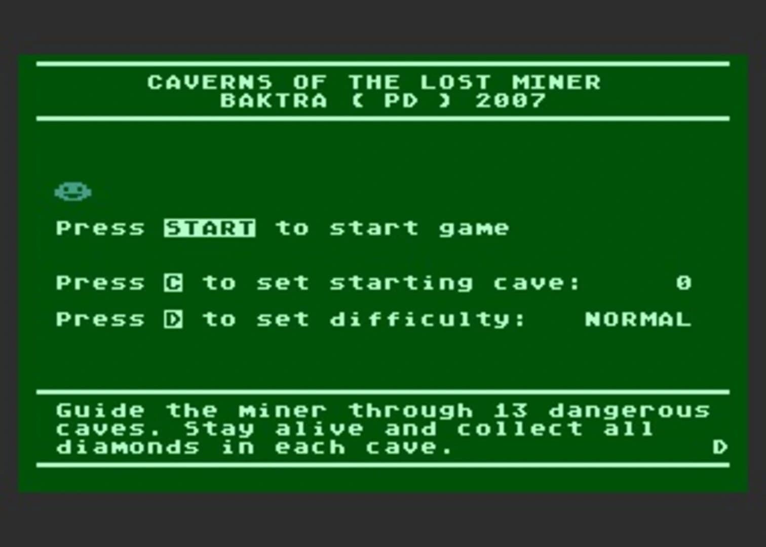 Caverns of the Lost Miner screenshot 1