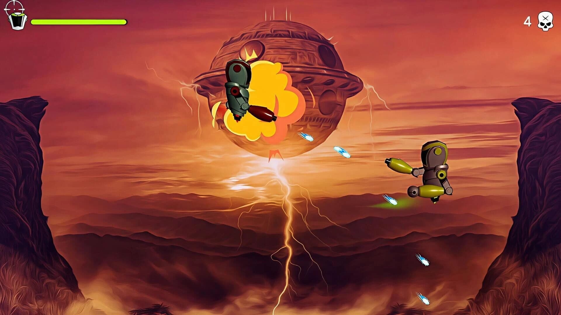 Cazzarion: Jetpack Fighter screenshot 2