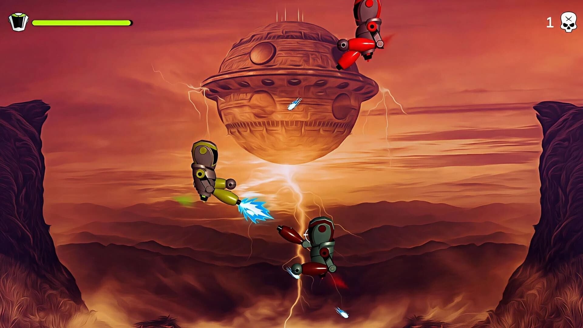 Cazzarion: Jetpack Fighter screenshot 3