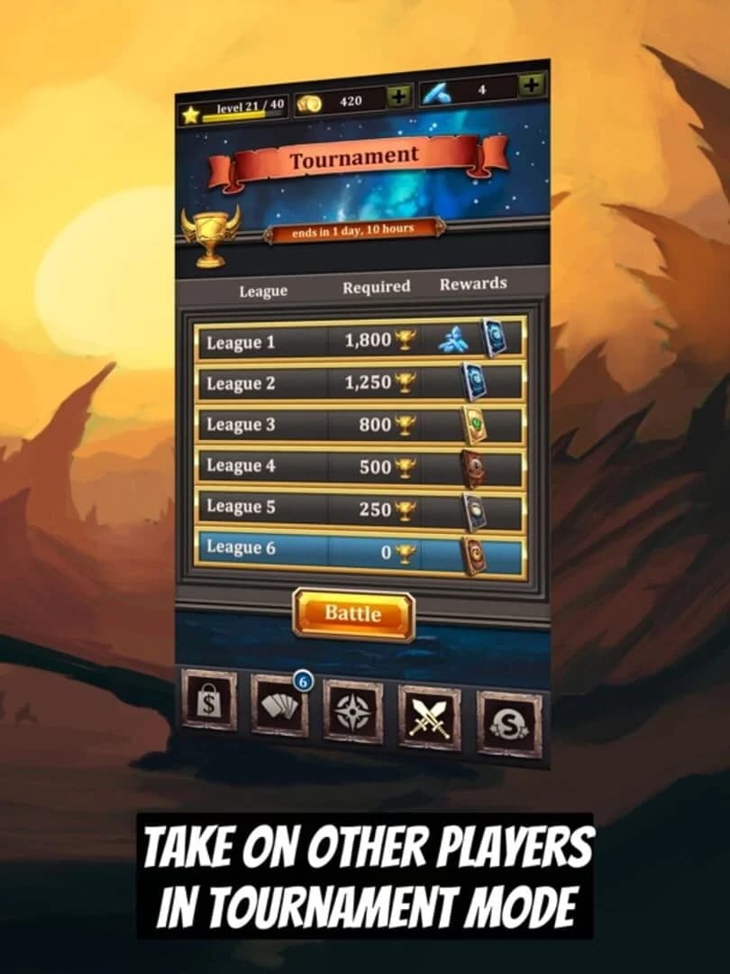 CCG Deck Adventures Wild Arena screenshot 5