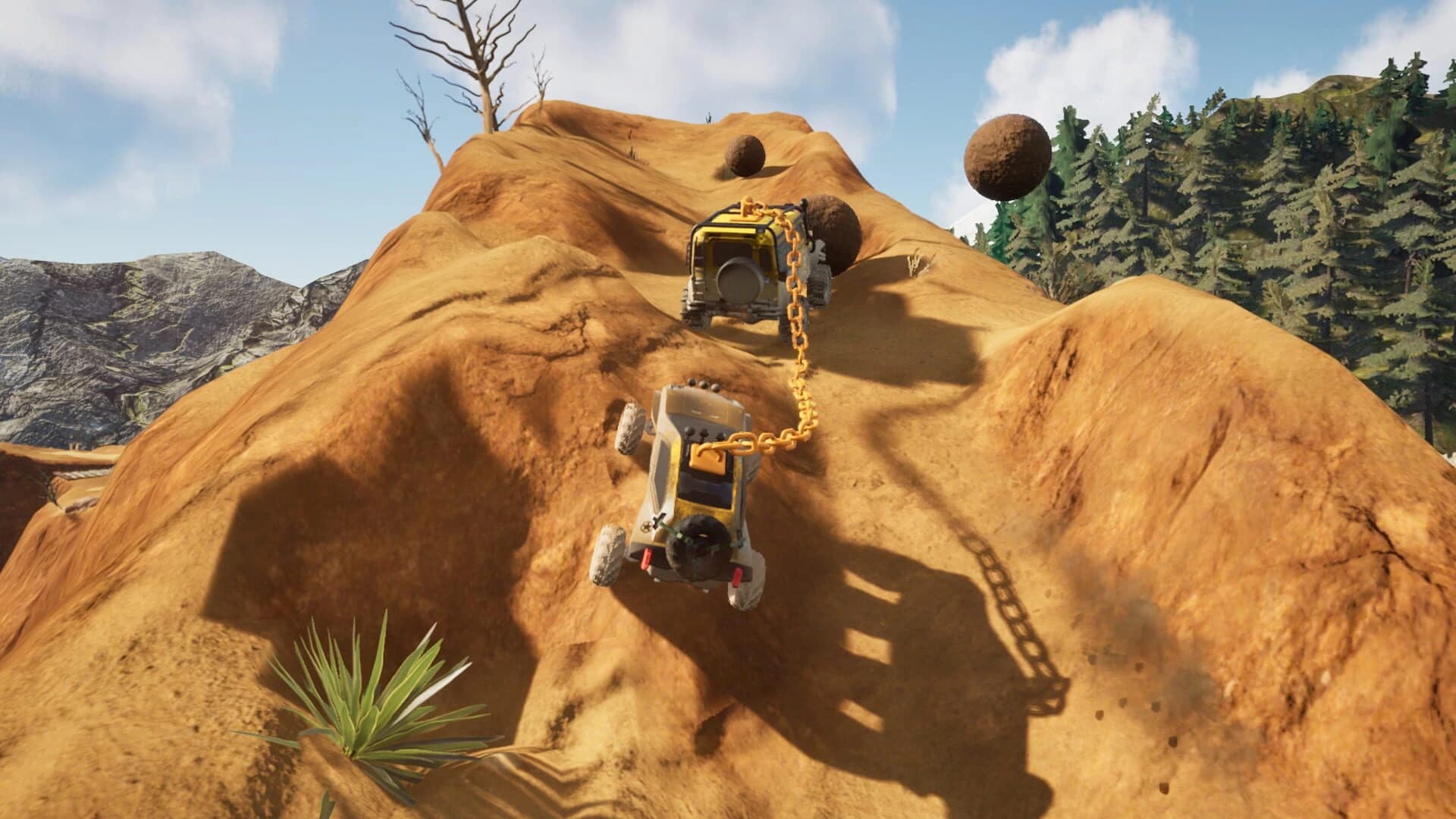 Chained Wheels screenshot 1