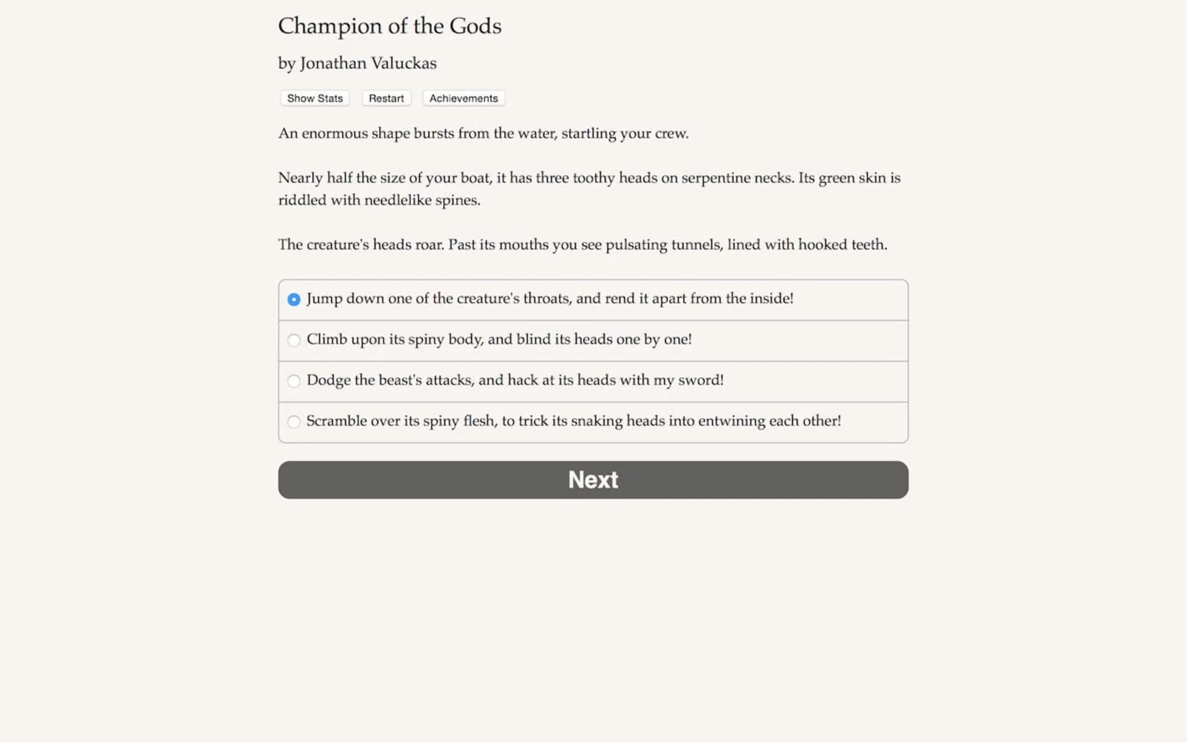 Champion of the Gods screenshot 2