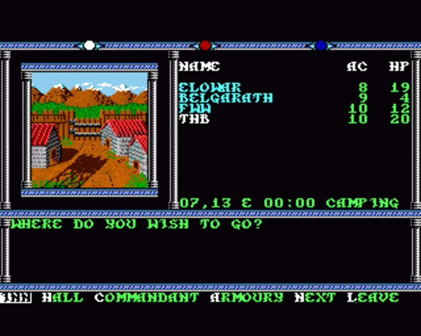 Champions of Krynn screenshot 1
