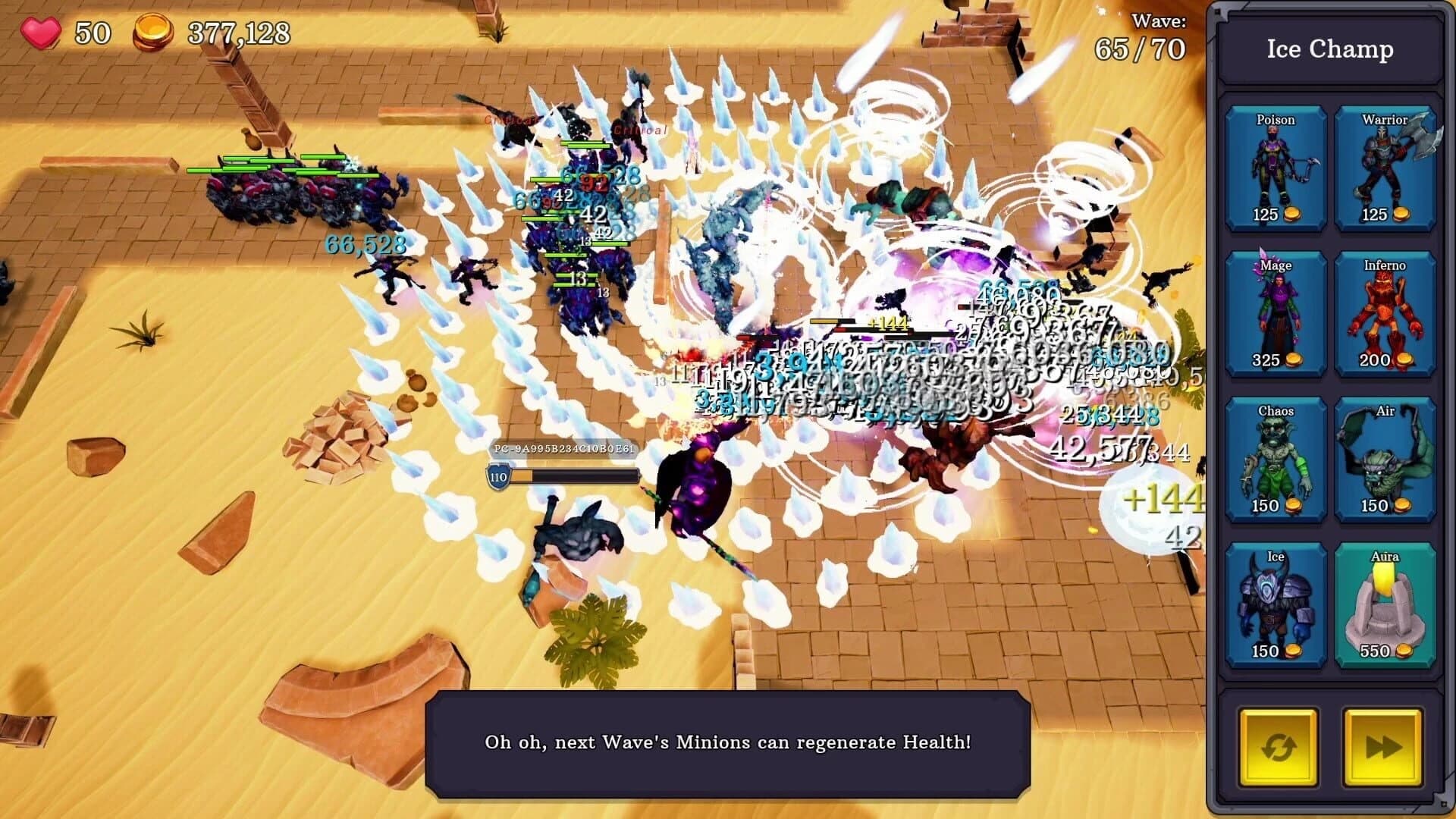 Champs TD screenshot 3