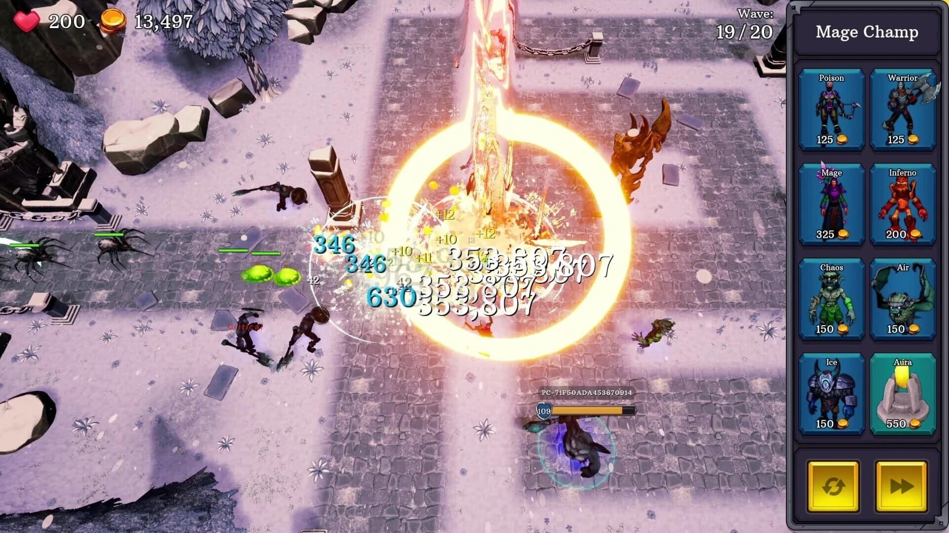 Champs TD screenshot 1