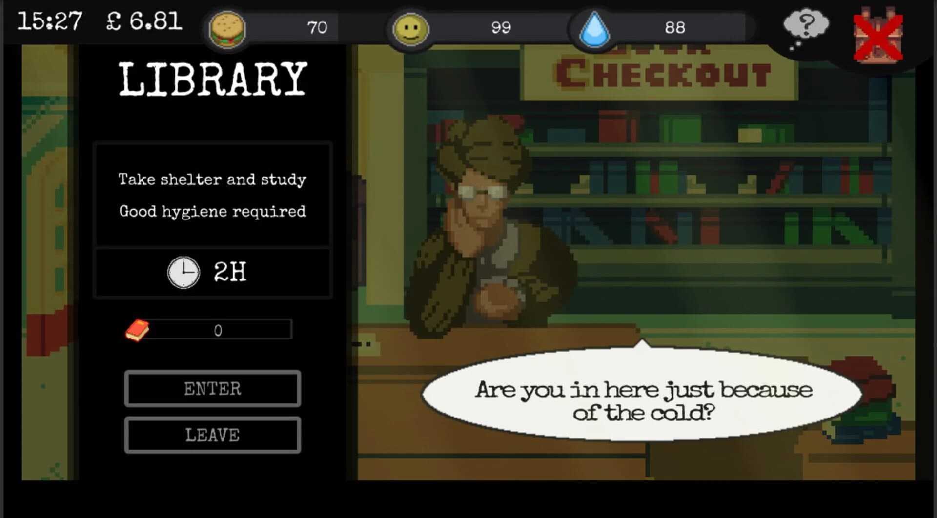Change: A Homeless Survival Experience screenshot 5