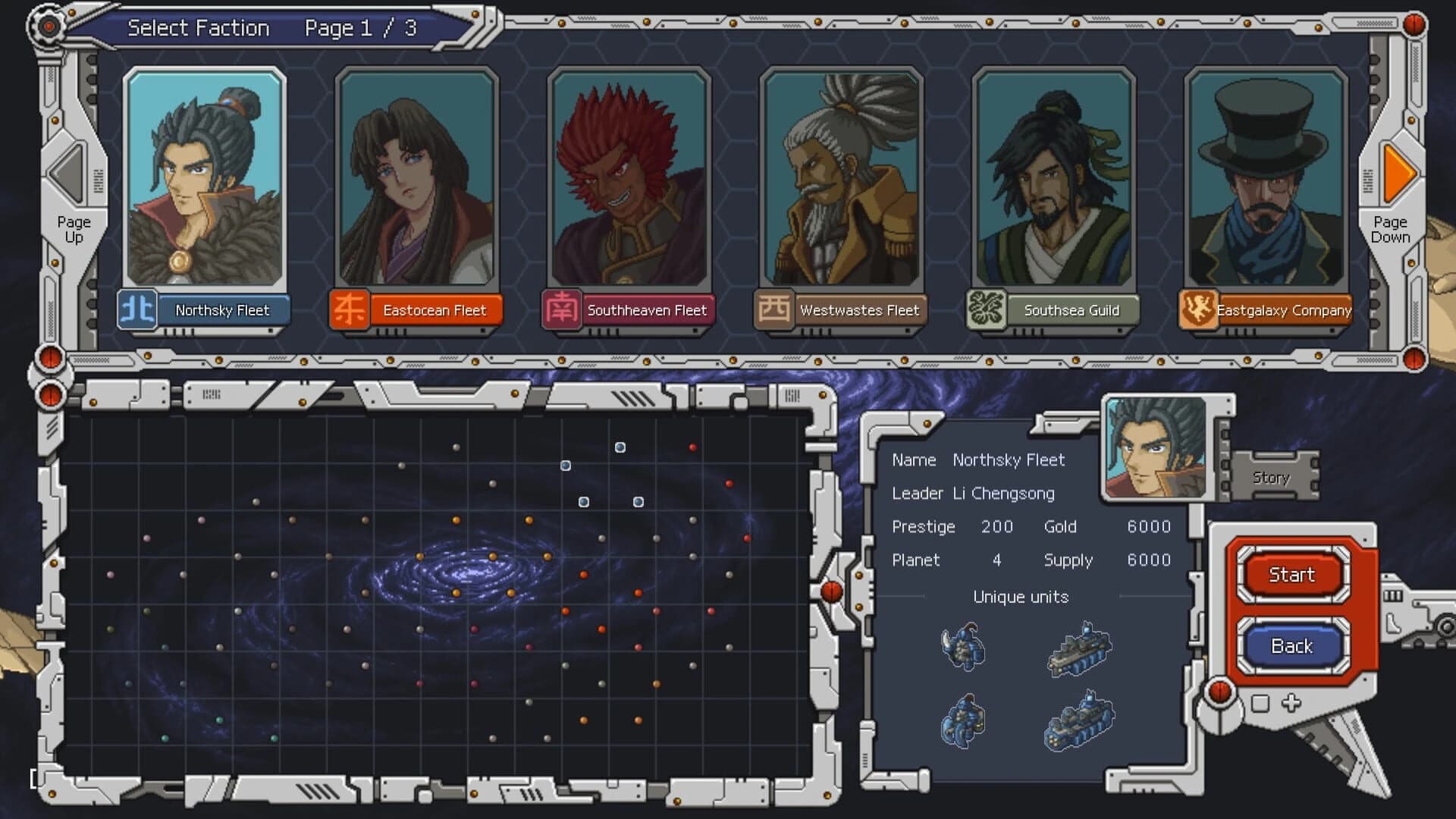 Chaos Galaxy screenshot 1