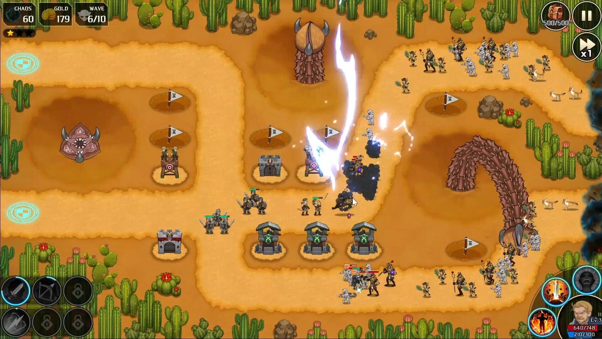 Chaos Rush: Tower Defense screenshot 2