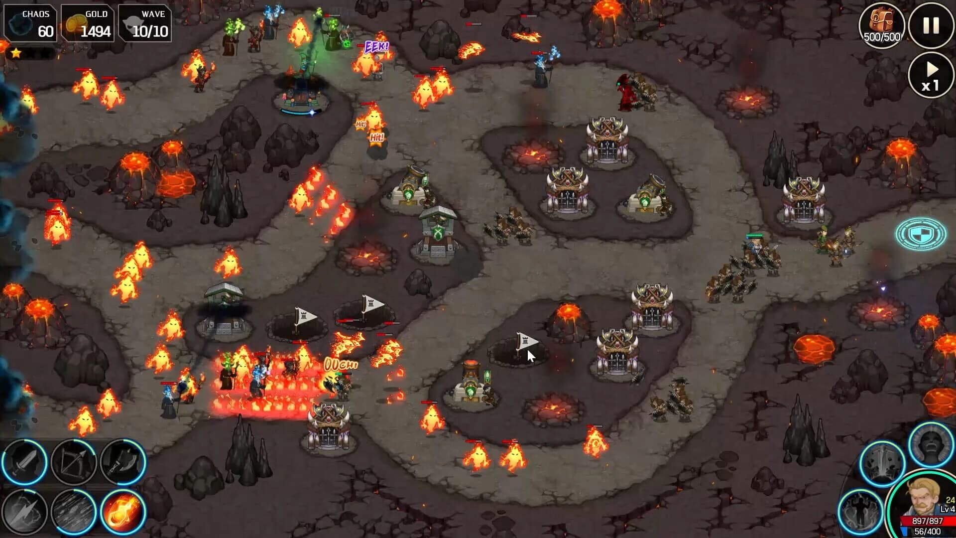Chaos Rush: Tower Defense screenshot 4